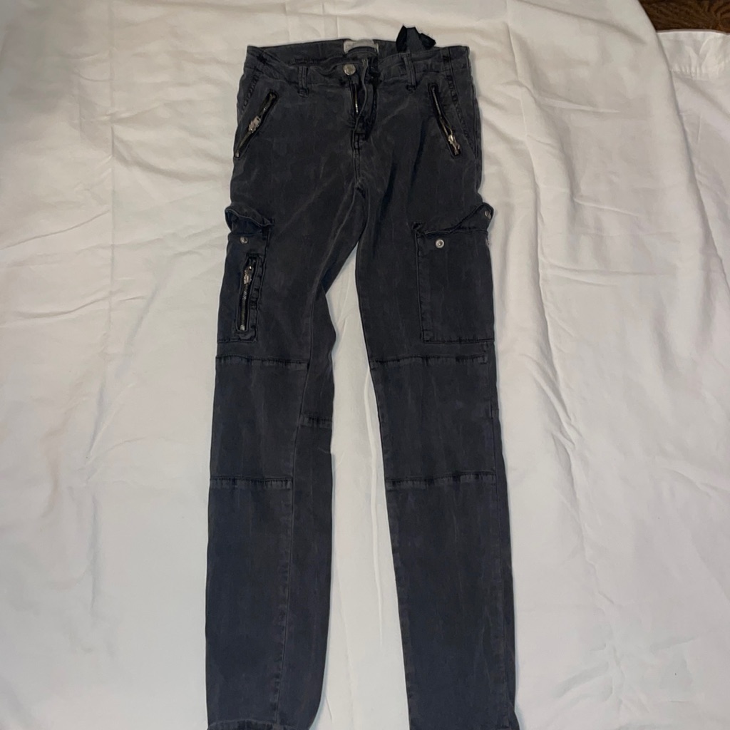 Zara Gray Skinny Pants